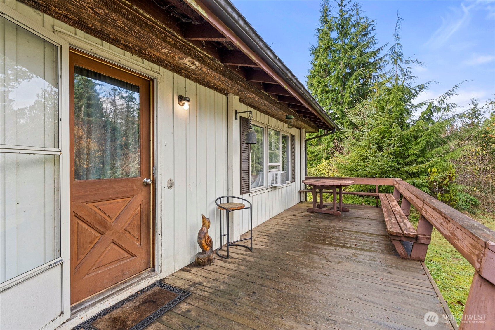 2700 Mallis Landing Road Raymond, WA 98577 - Photo 8 of 33 a view of two chairs in the balcony