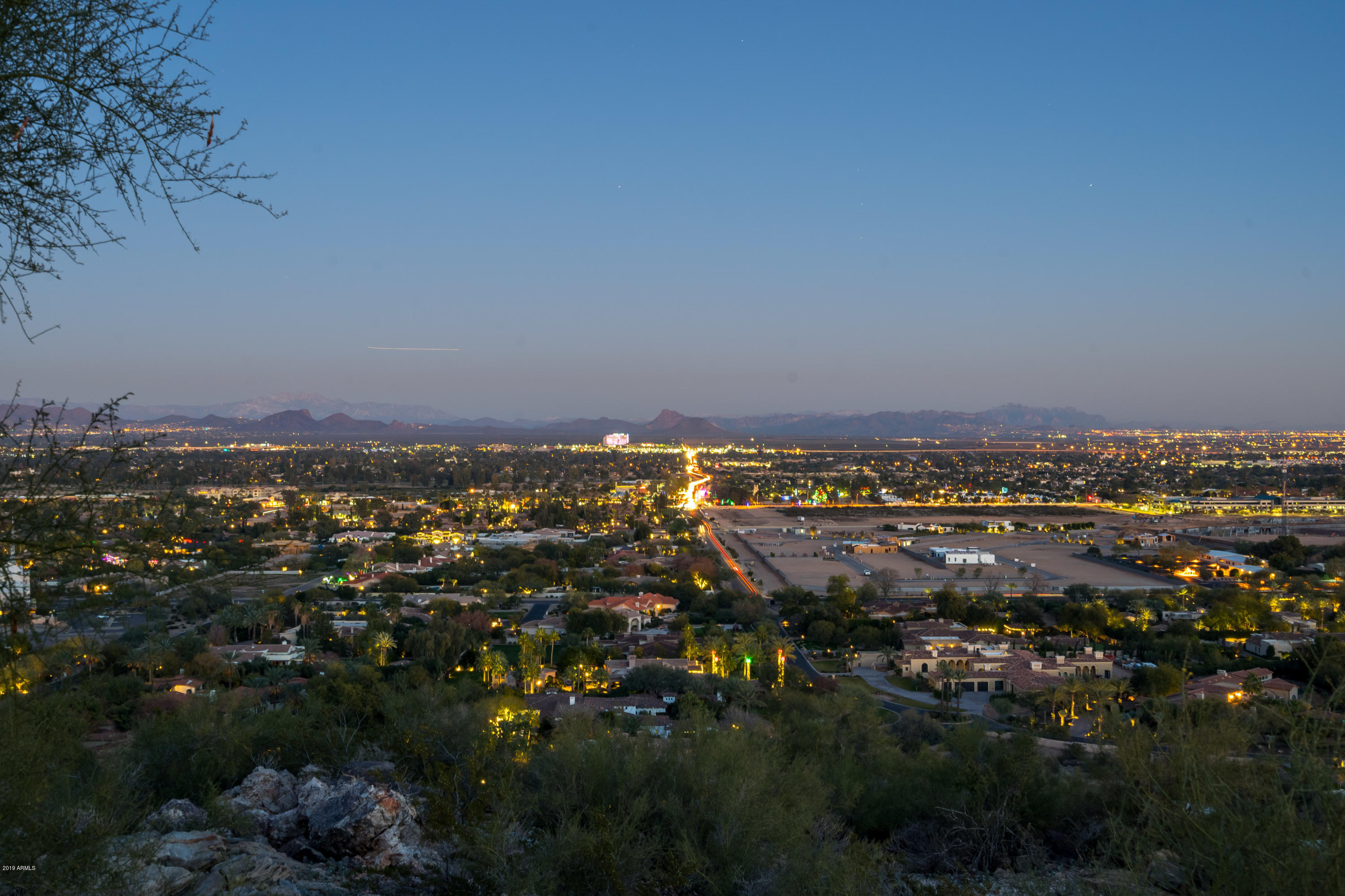 7011 North Invergordon Road Paradise Valley, AZ 85253 - Photo 37 of 38 City Lights