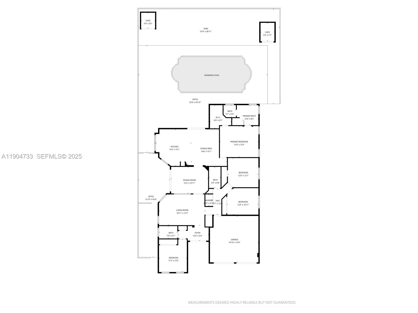 9067 Northwest 182nd Terrace Hialeah, FL 33018 - Photo 4 of 40 a picture of a bathroom with a sink