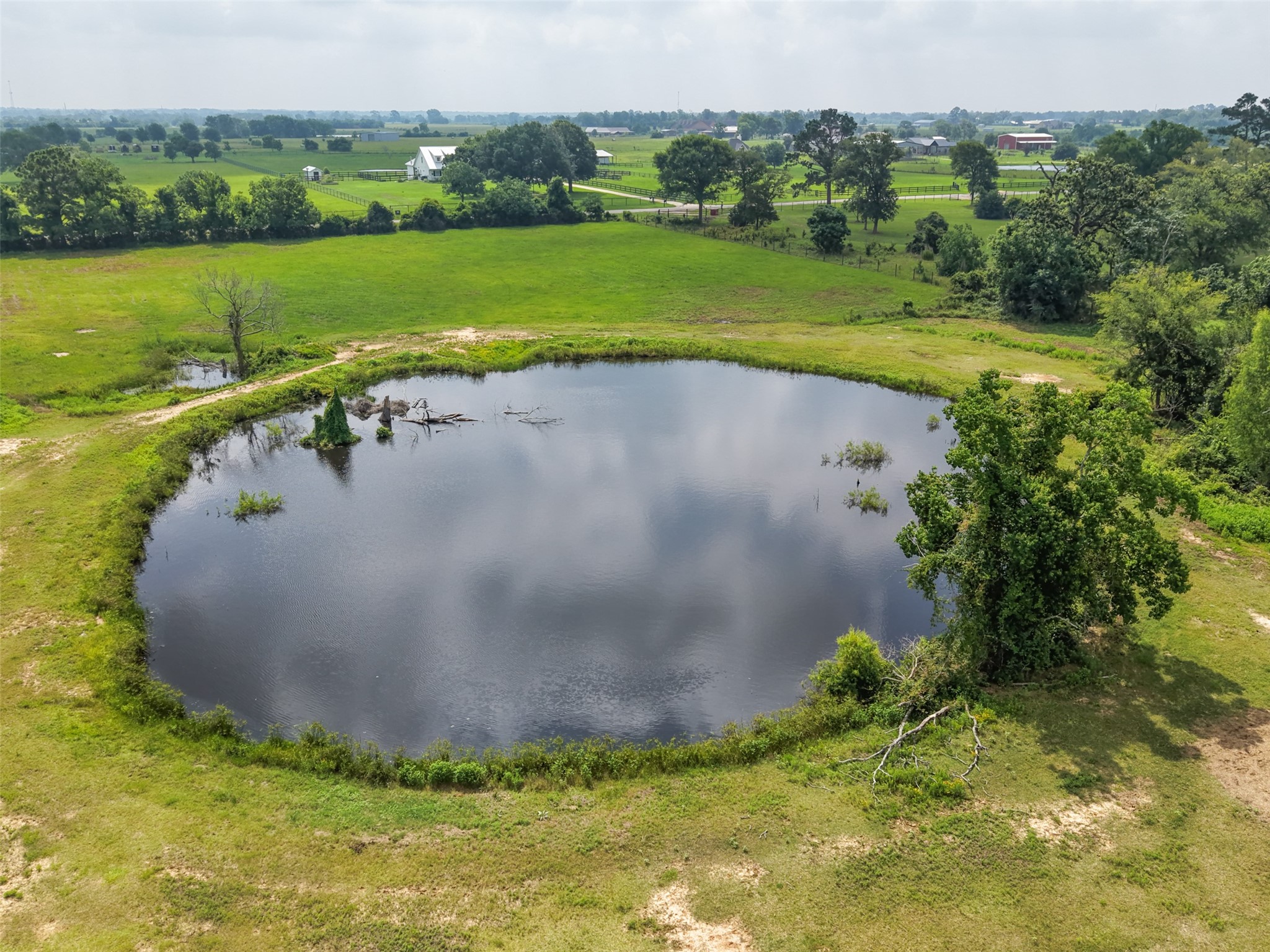 26618 Mitchell Road Hempstead, TX 77445 - Photo 6 of 15 Pond is stocked with fish