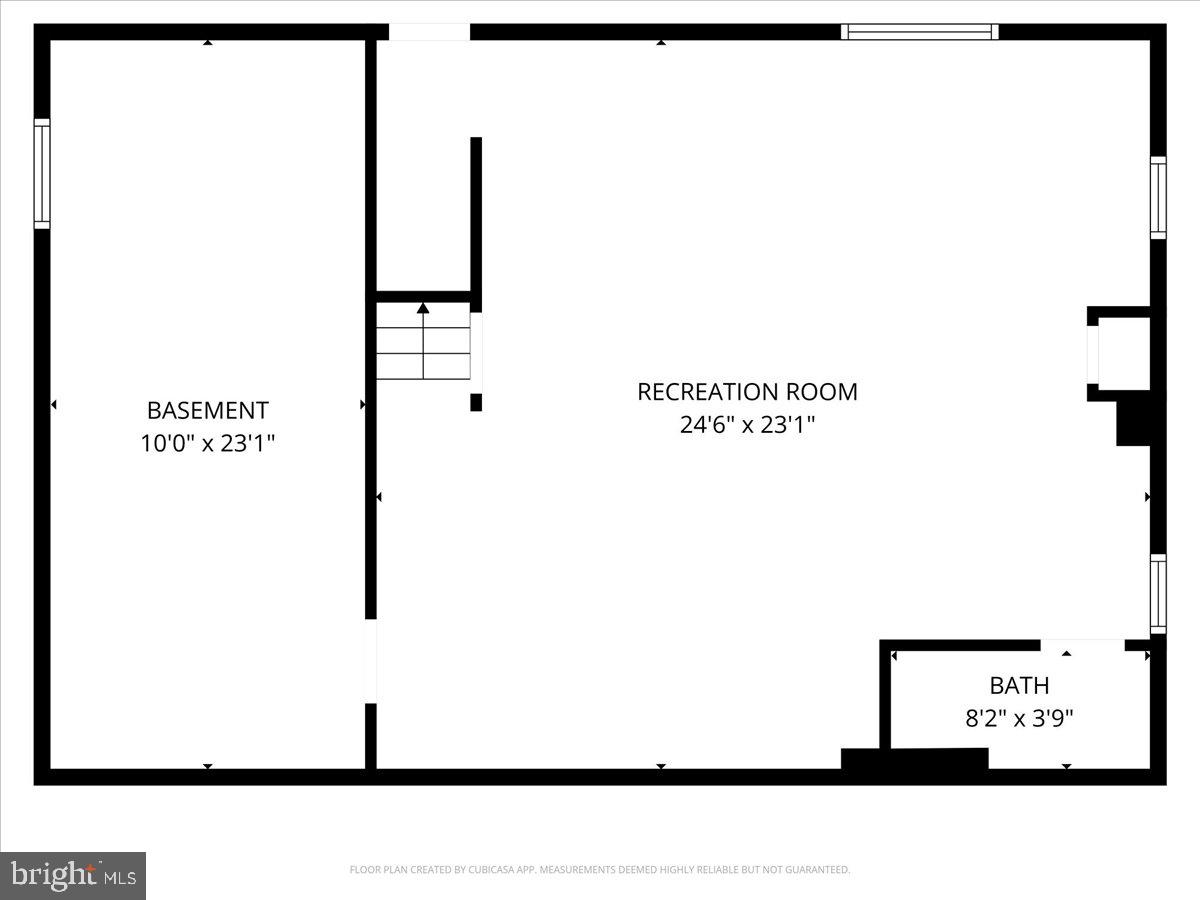 2004 Wolf Street Fort Washington, MD 20744 - Photo 37 of 39 a black and white photo of a floor plan