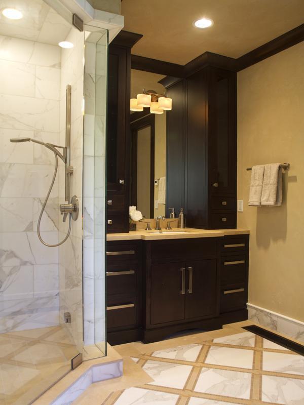 405 West Forest Road Vail, CO 81657 - Photo 12 of 22 a bathroom with a sink and a mirror