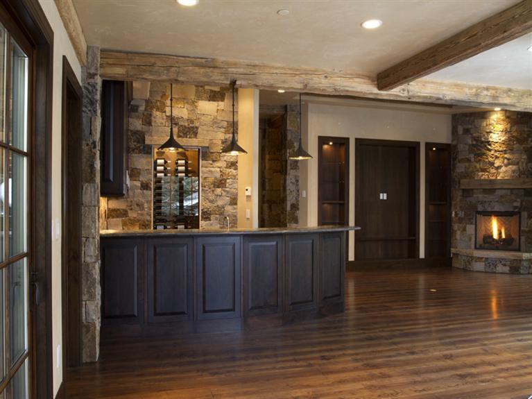 405 West Forest Road Vail, CO 81657 - Photo 15 of 22 a view of a hallway with wooden floor