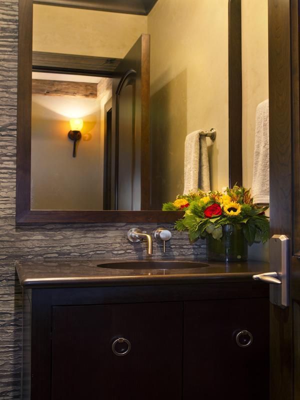 405 West Forest Road Vail, CO 81657 - Photo 20 of 22 a bathroom with a sink and a mirror