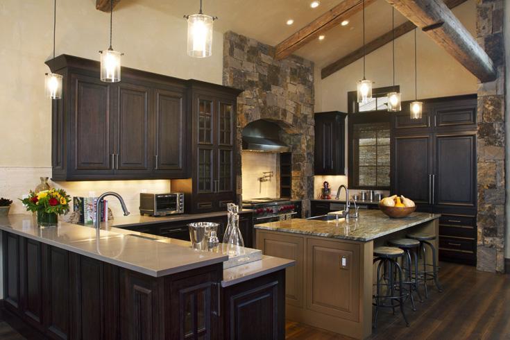 405 West Forest Road Vail, CO 81657 - Photo 4 of 22 a kitchen with sink cabinets and stove