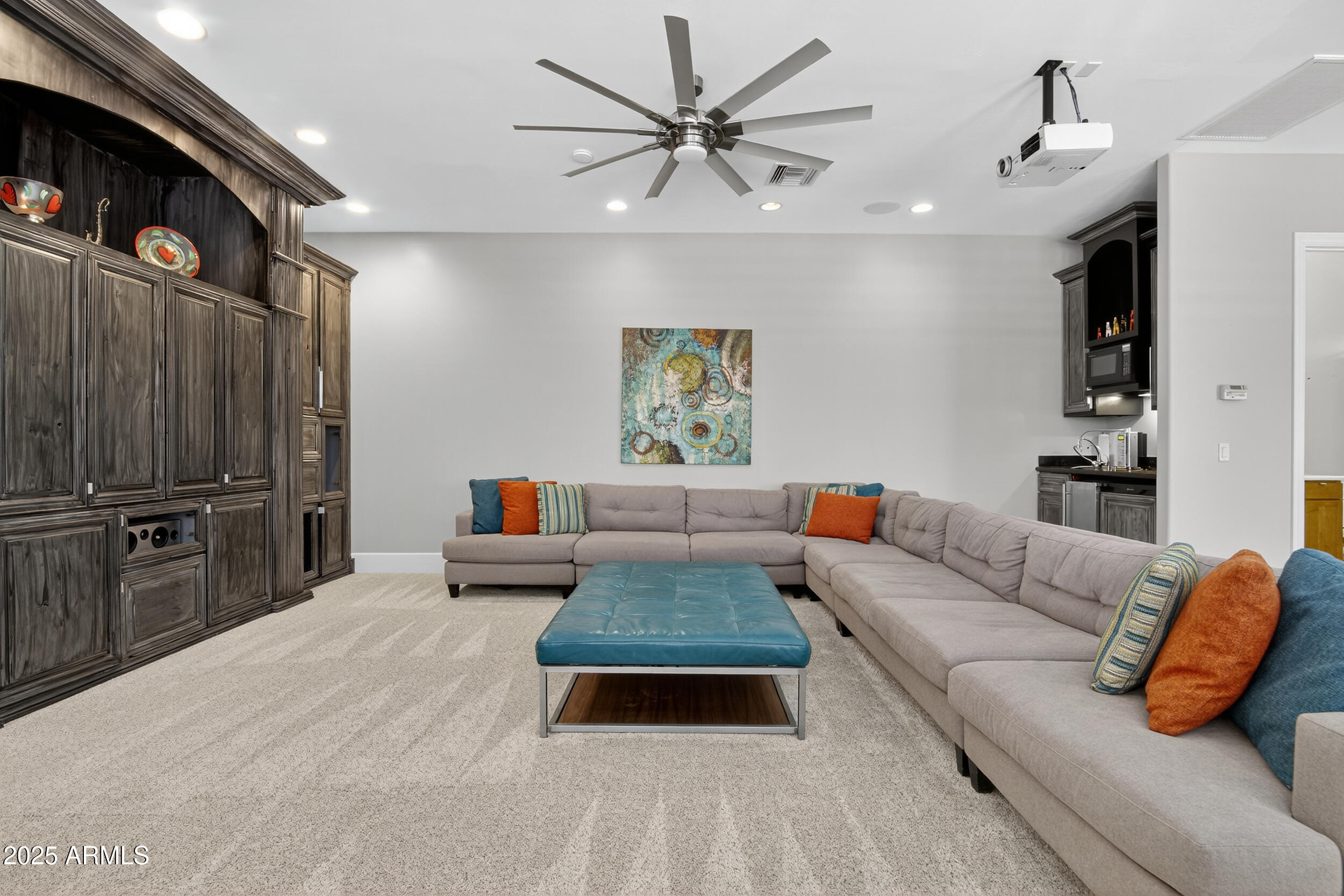 1333 North Cliffside Drive Gilbert, AZ 85234 - Photo 35 of 100 a living room with furniture and wooden floor