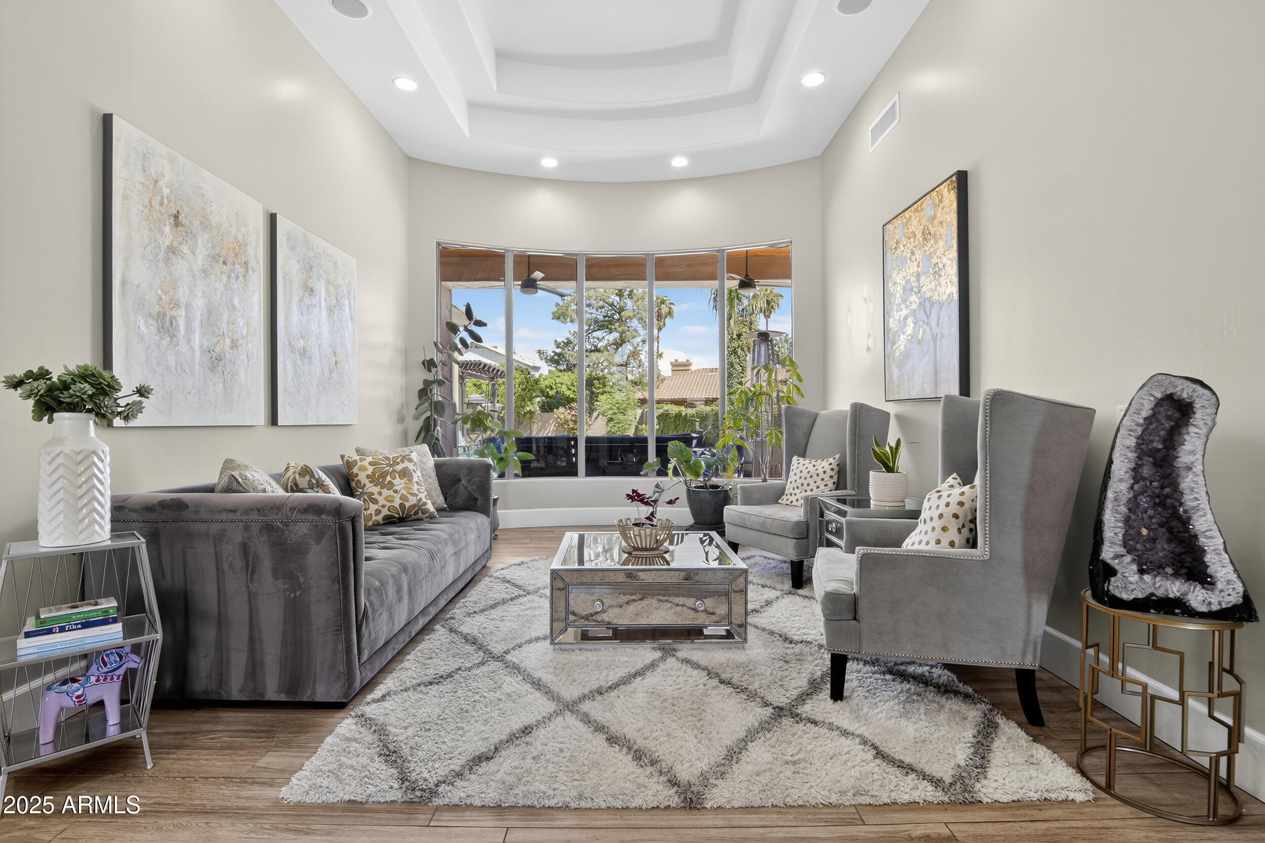 1333 North Cliffside Drive Gilbert, AZ 85234 - Photo 6 of 100 a living room with furniture and a large window