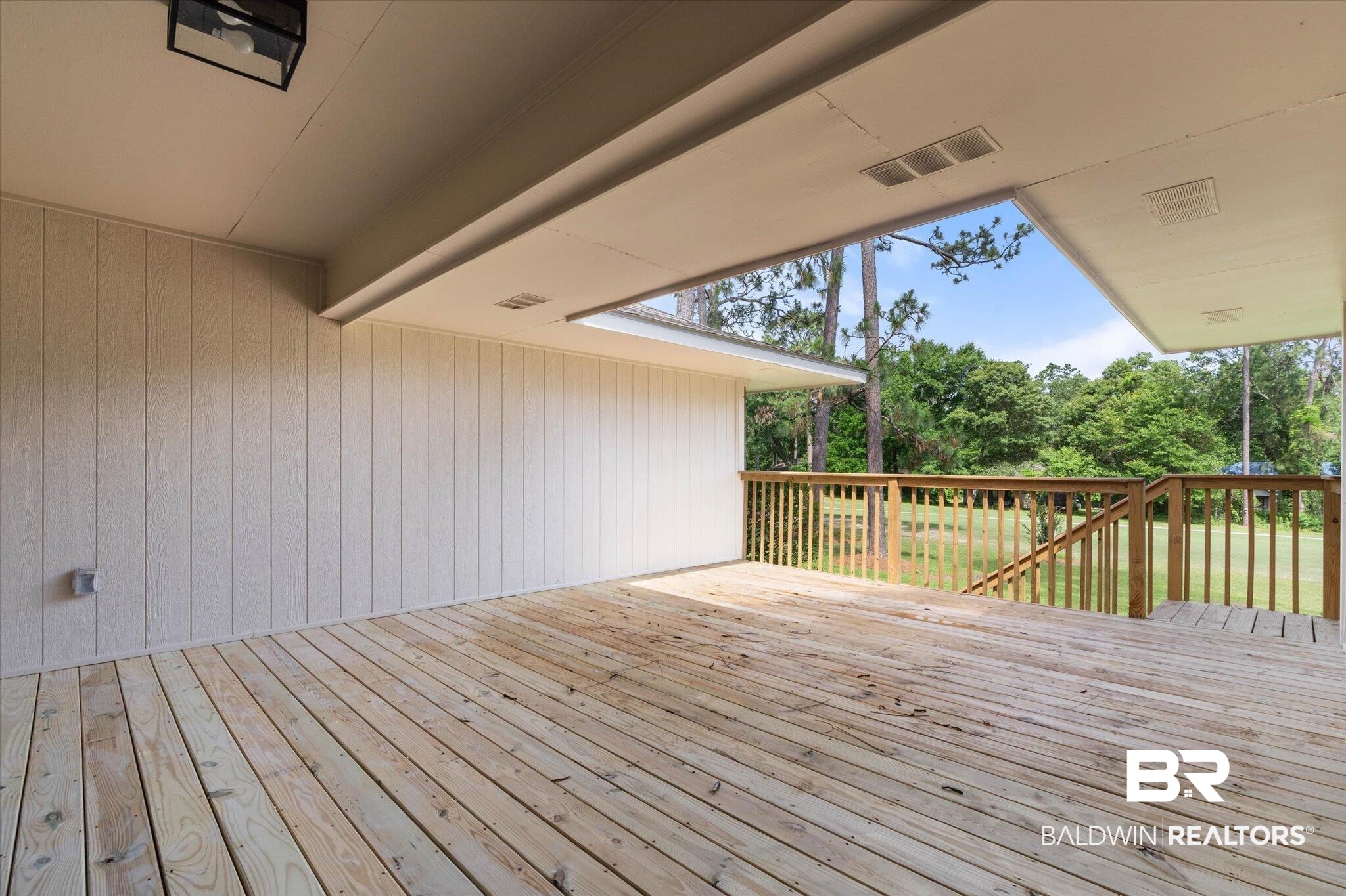 128 Dewitt Circle Daphne, AL 36526 - Photo 26 of 42 New Back Porch with Coverage