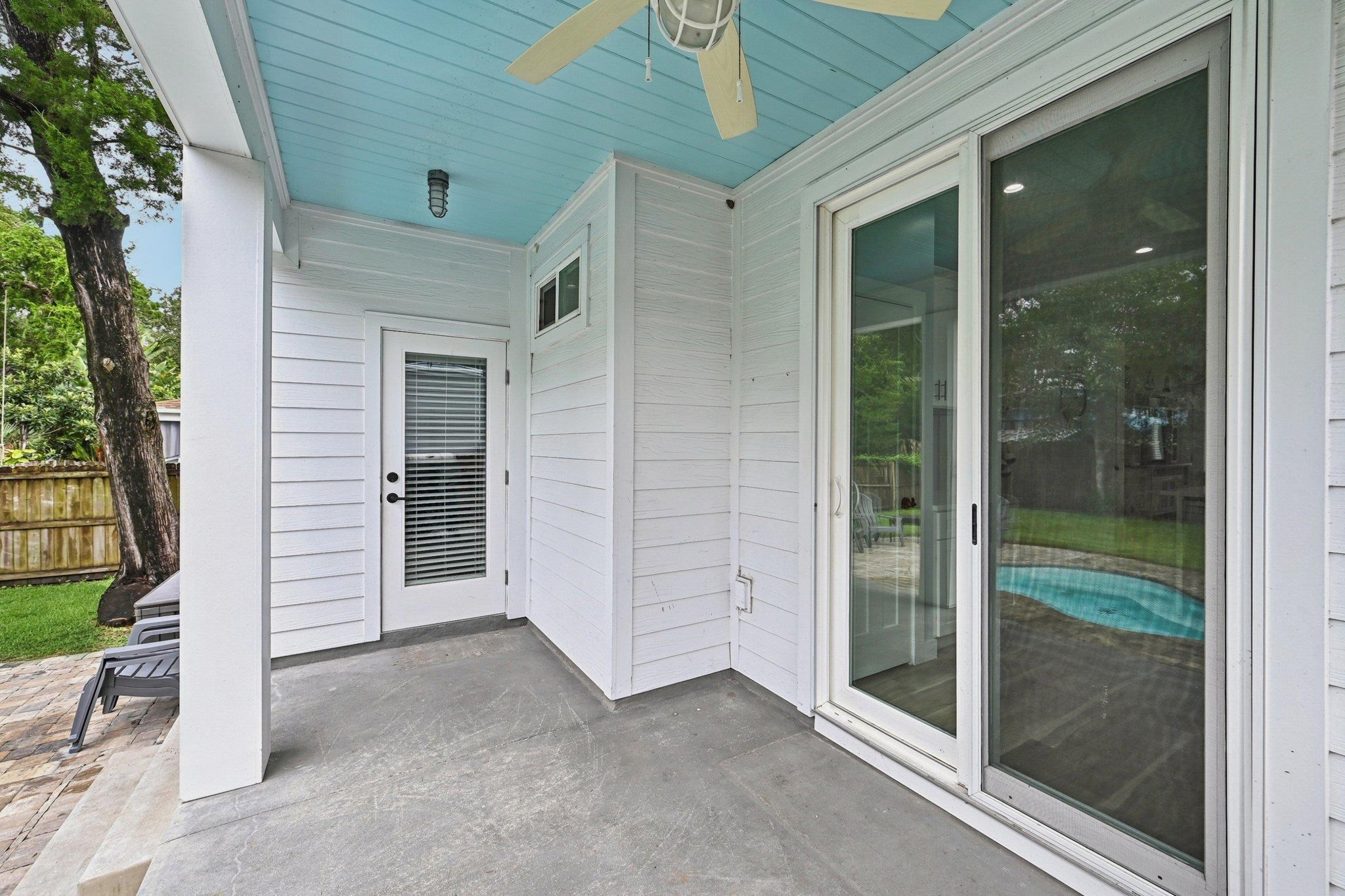 43 Menendez Road St. Augustine, FL 32080 - Photo 33 of 48 View of patio / terrace with ceiling fan