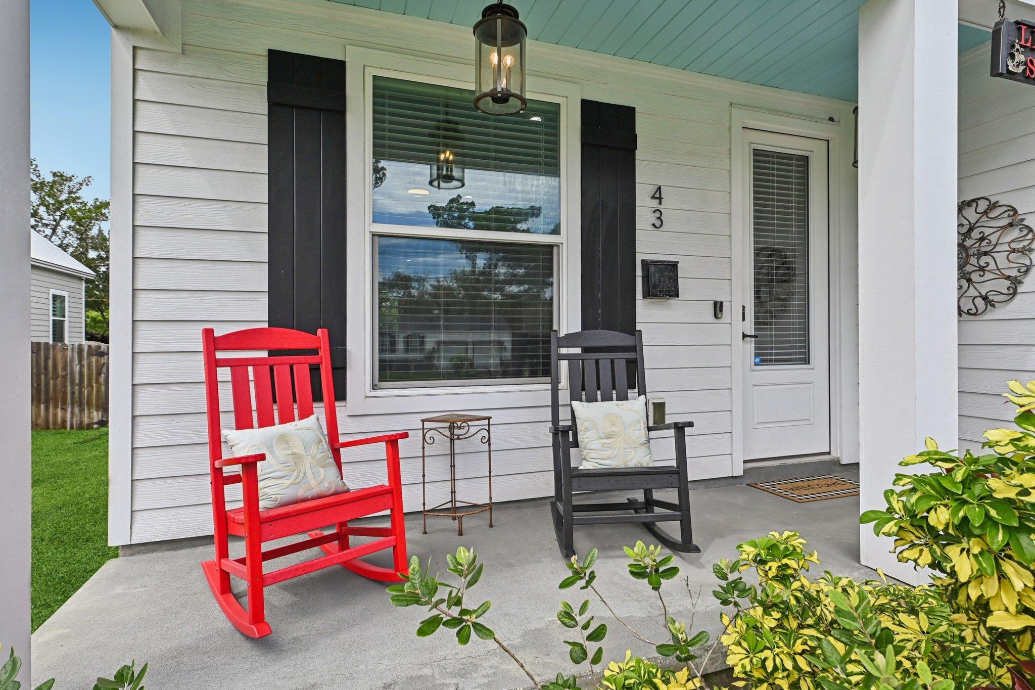 43 Menendez Road St. Augustine, FL 32080 - Photo 5 of 48 Doorway to property featuring a porch