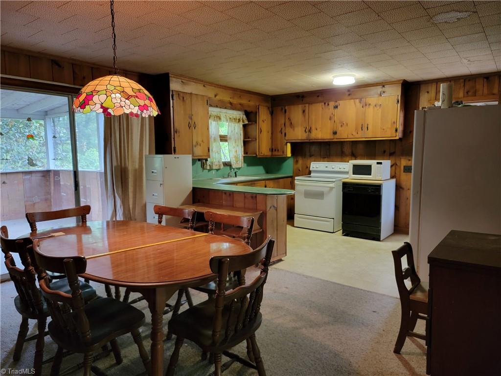 744 Stokesburg Road Walnut Cove, NC 27052 - Photo 17 of 41 View of Dining Room and Kitchen