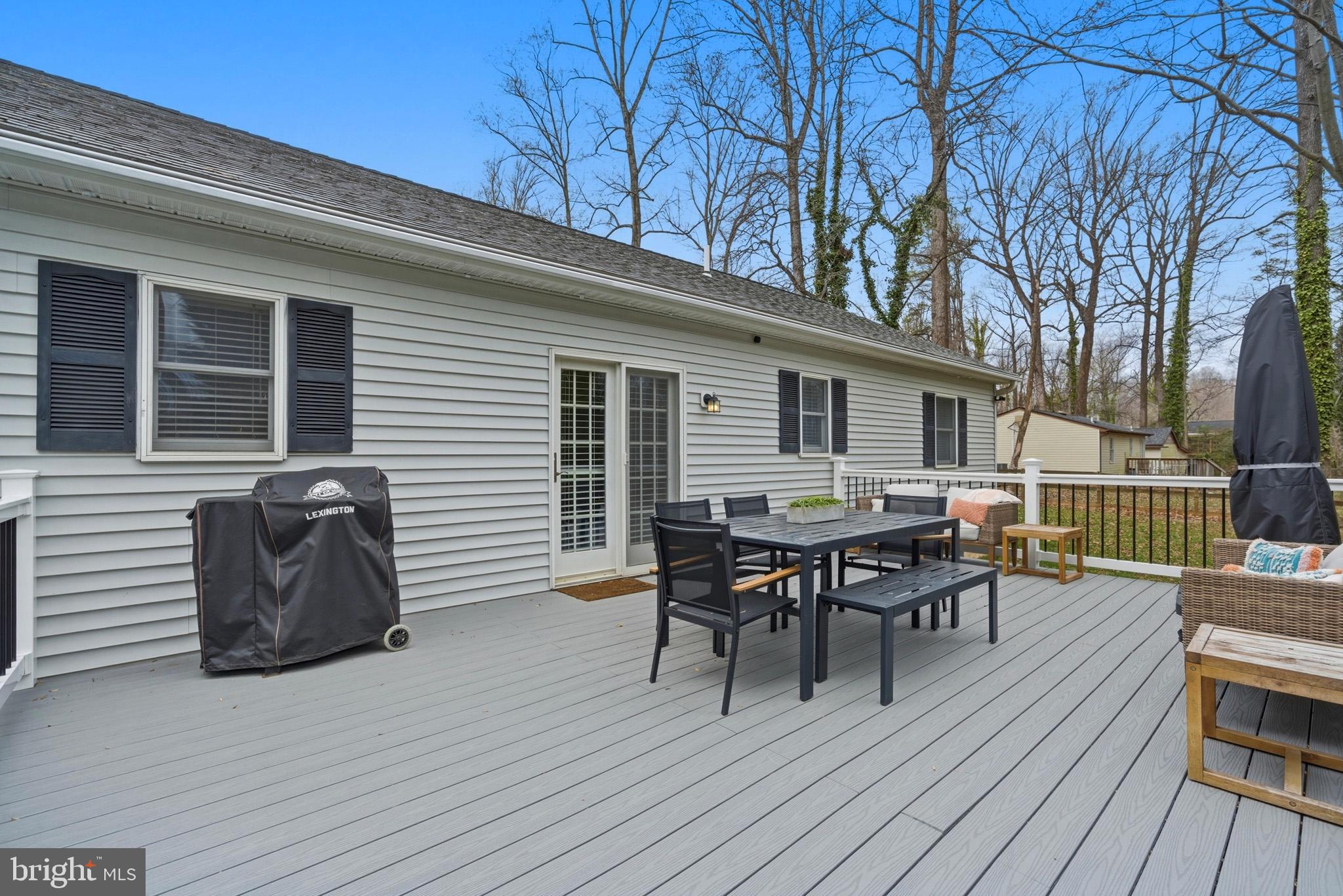 3930 Dogwood Road Port Republic, MD 20676 - Photo 32 of 48 a view of a house with patio and wooden floor