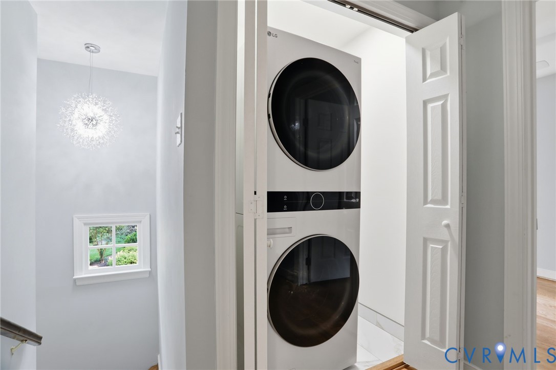 9806 Old Cannon Road North Chesterfield, VA 23237 - Photo 33 of 46 Laundry closet with newer washer/dryer.