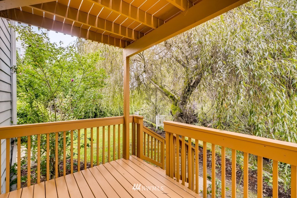 16648 Sylvester Road Southwest Burien, WA 98166 - Photo 27 of 36 a view of a balcony with wooden floor