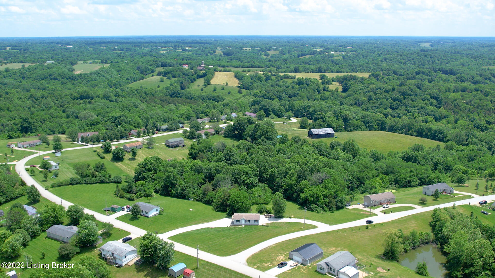419 Goodlett Road Mount Eden, KY 40046 - Photo 27 of 27 Drone view of home and neighborhood