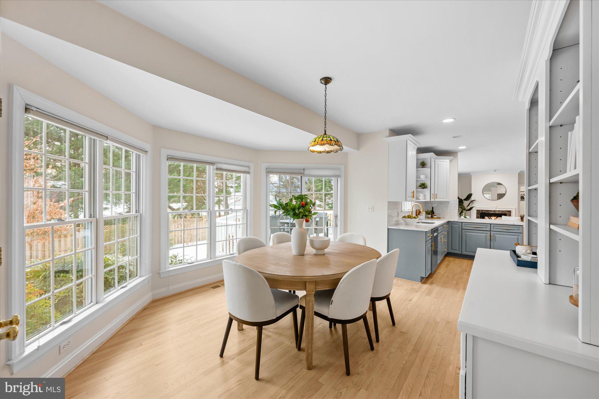 7838 Aberdeen Road Bethesda, MD 20814 - Photo 13 of 29 Breakfast Room off Kitchen