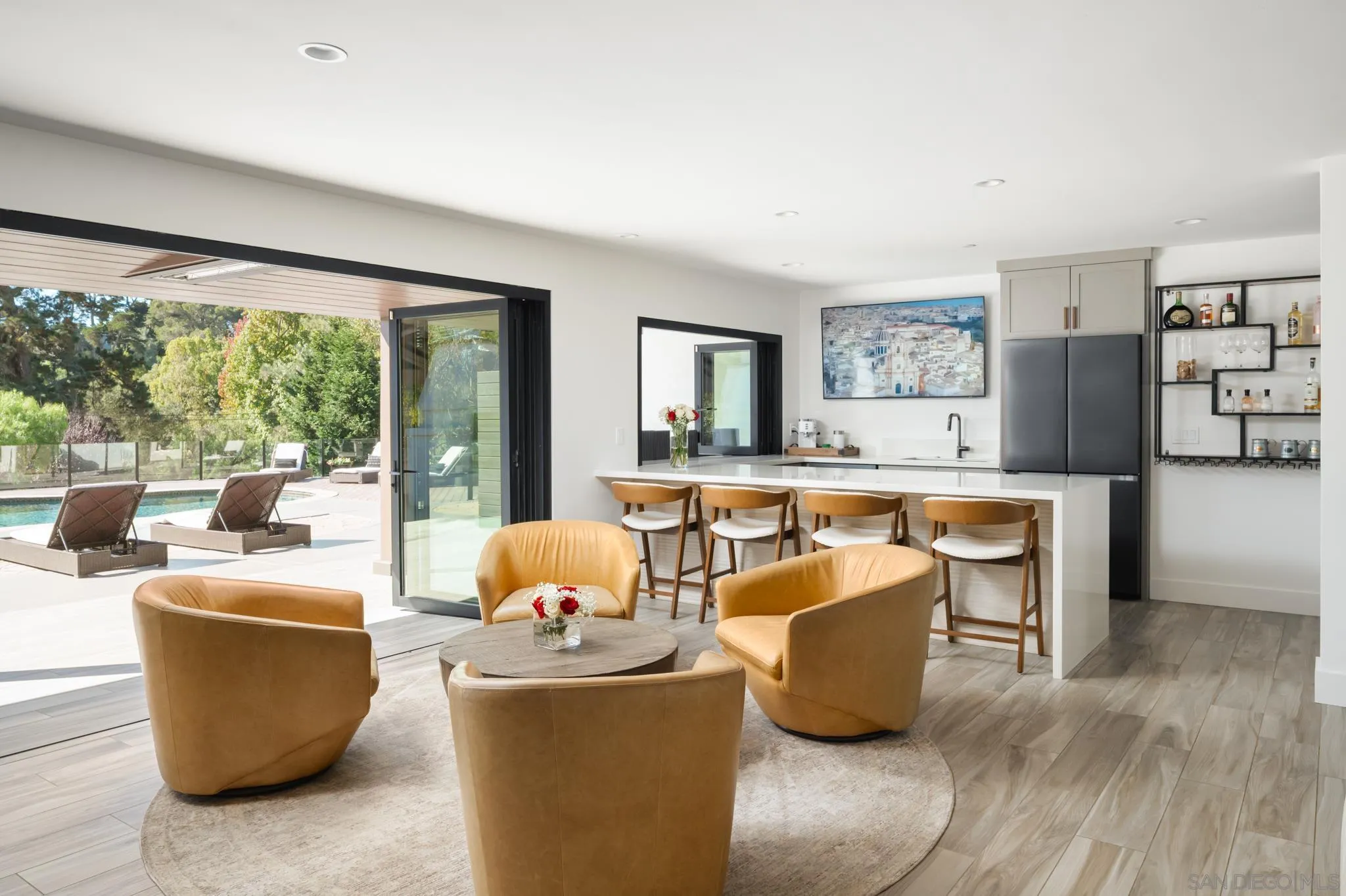 15102 Sun Valley Lane Del Mar, CA 92014 - Photo 6 of 45 a living room with furniture and a large window