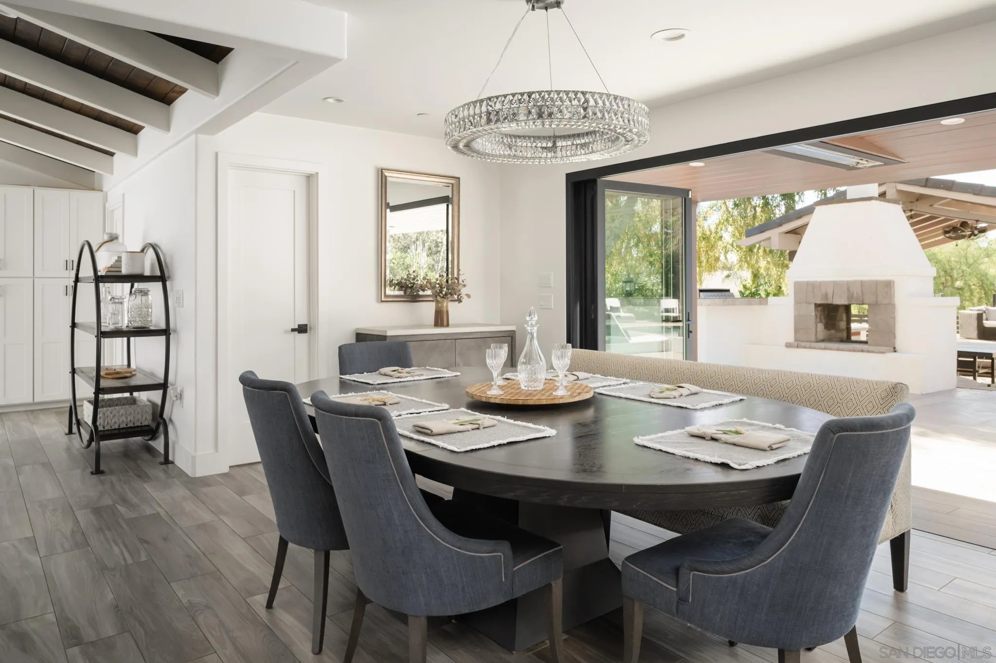 15102 Sun Valley Lane Del Mar, CA 92014 - Photo 10 of 45 a view of a dining room with furniture window and outside view