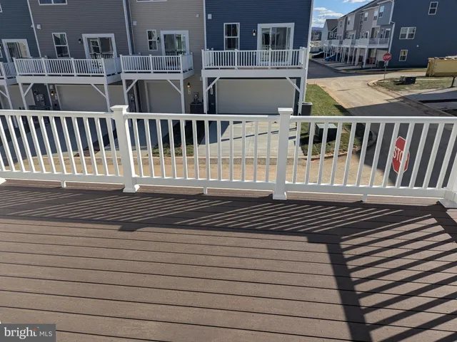 a view of a roof deck