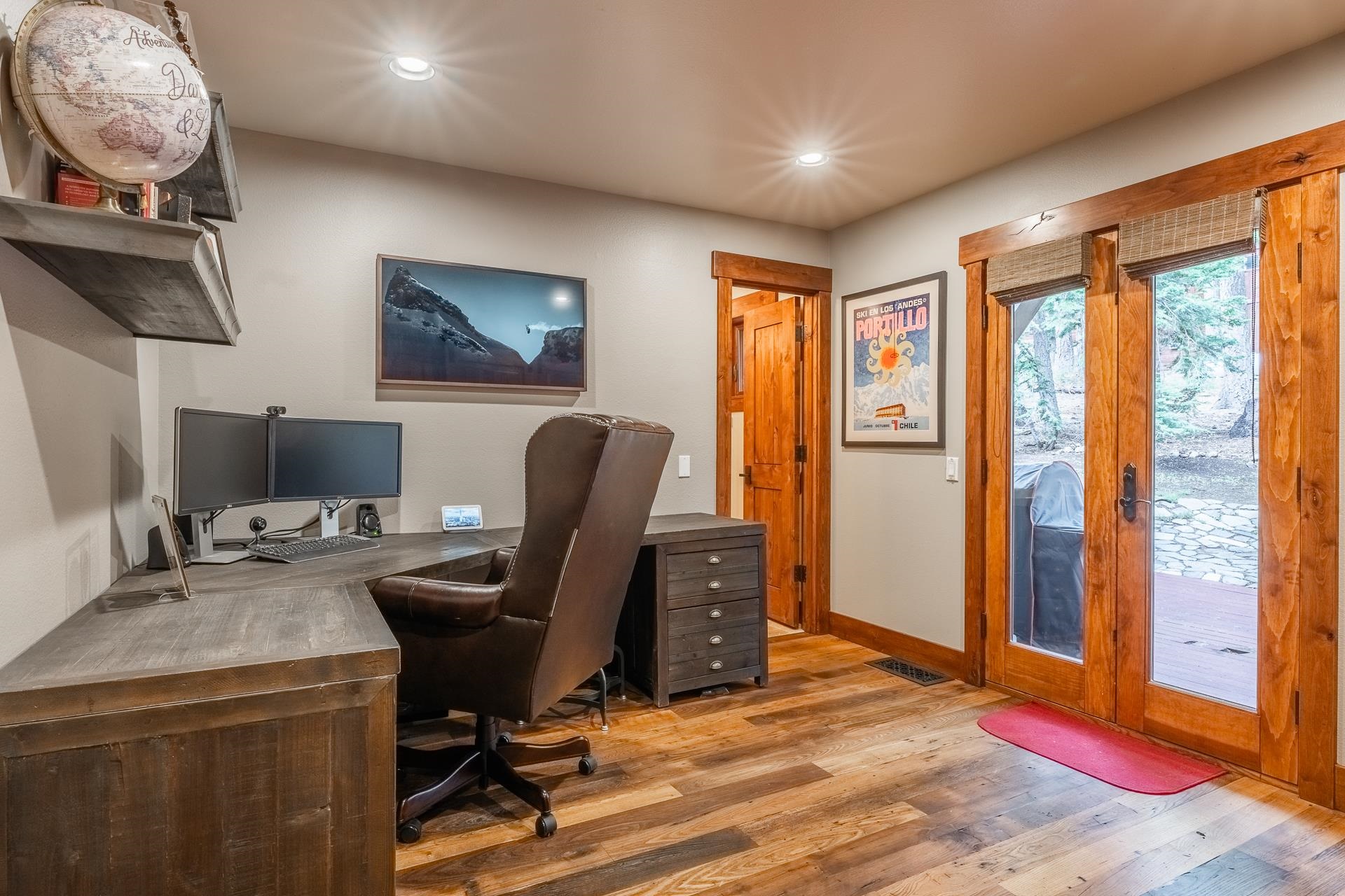 62 Cliff Circle Mammoth Lakes, CA 93546 - Photo 36 of 45 a view of a workspace with furniture and a window