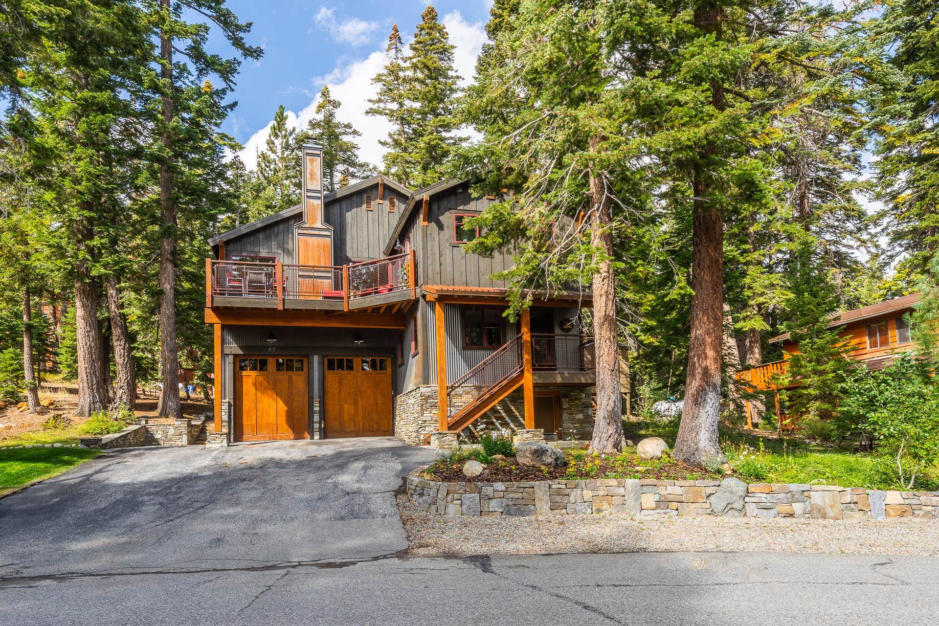 62 Cliff Circle Mammoth Lakes, CA 93546 - Photo 42 of 45 a front view of a house with a yard