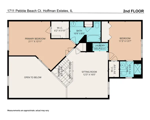$324,900 | 1711 Pebble Beach Court, Hoffman Estates, IL 60169