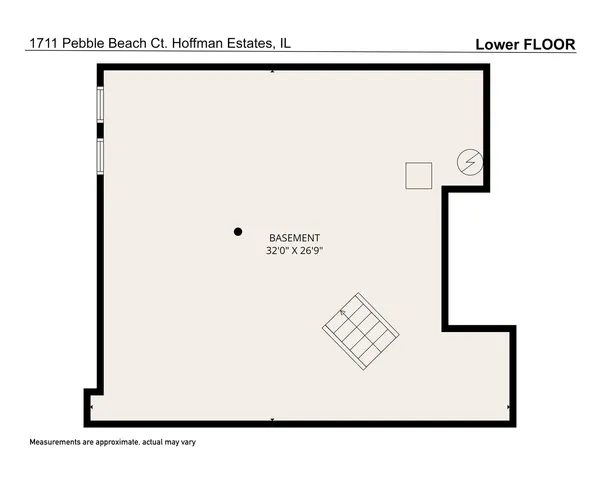 $324,900 | 1711 Pebble Beach Court, Hoffman Estates, IL 60169