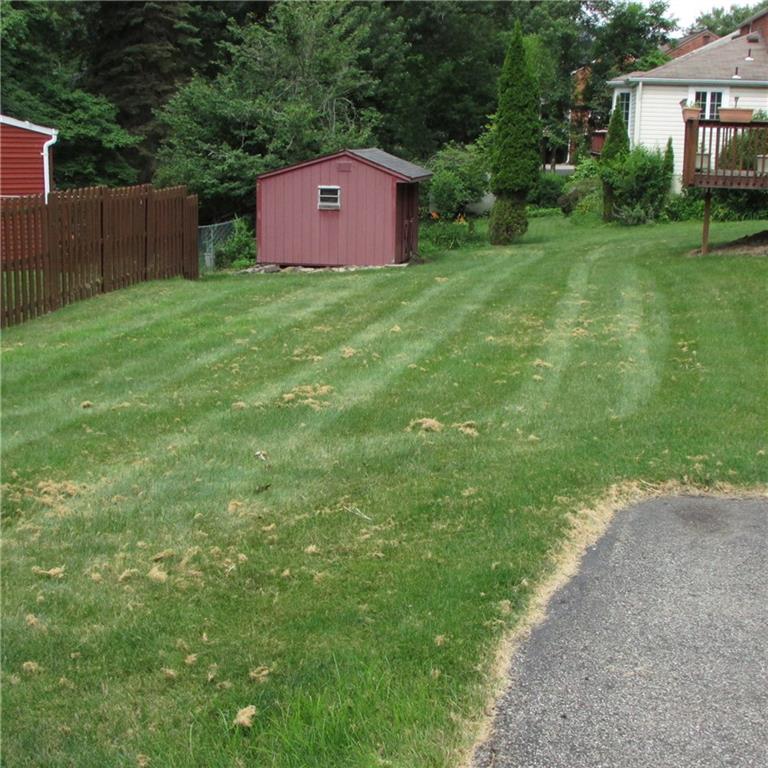 501 Nichols Road Pittsburgh, PA 15237 - Photo 22 of 24 Level backyard, storage shed