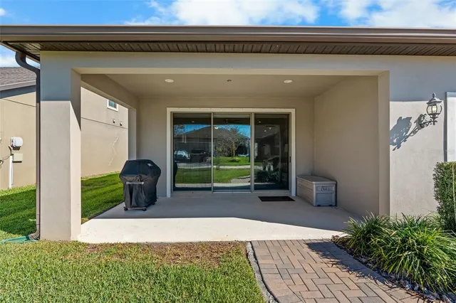 a view of a entryway door of the house