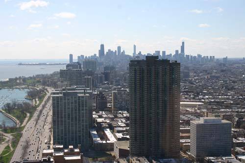 655 West Irving Park Road, Unit 5209 Chicago, IL 60613 - Photo 12 of 15 a view of a city with tall buildings
