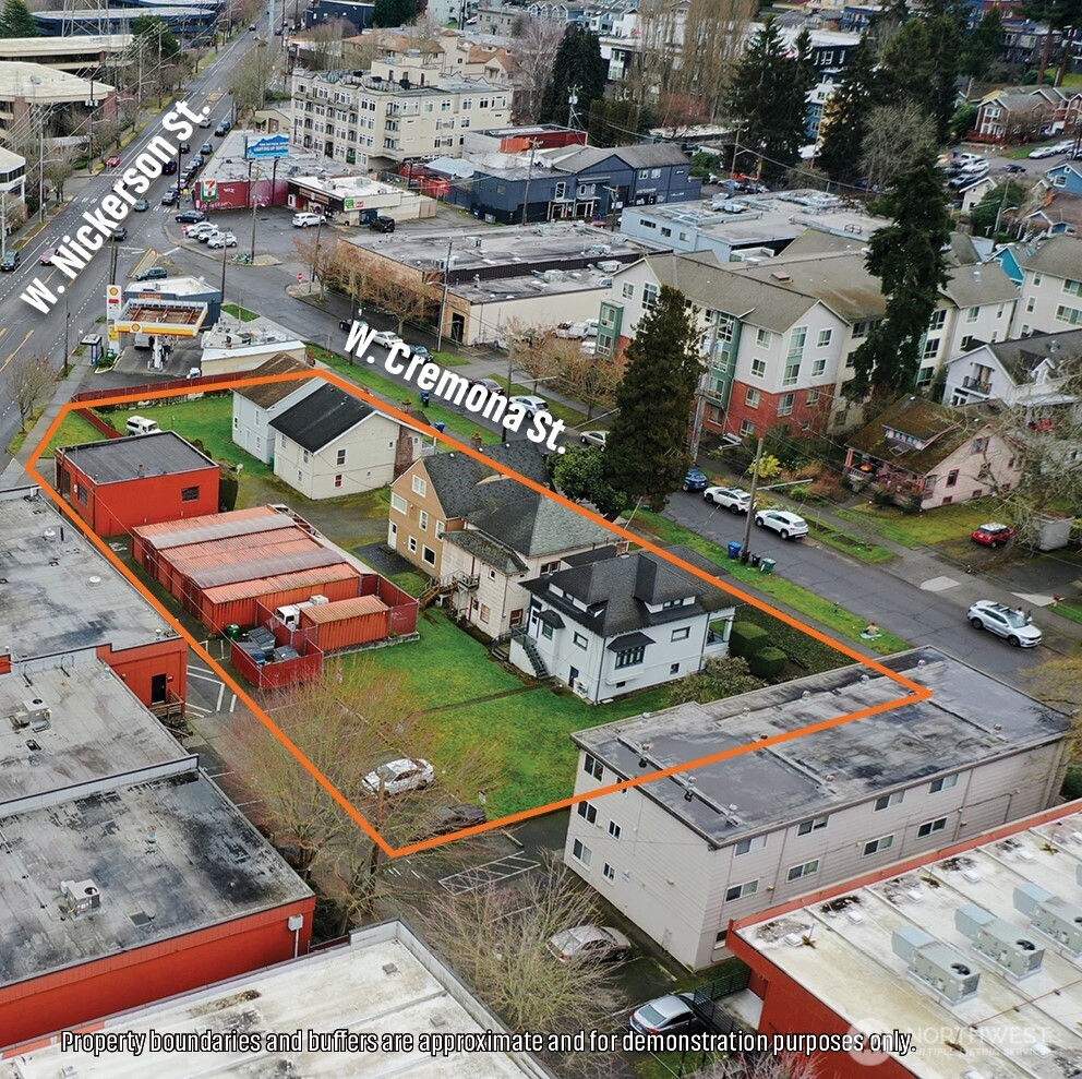 22 West Cremona Street Seattle, WA 98119 - Photo 2 of 5 an aerial view of a city