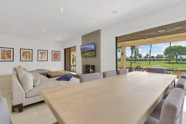 a view of swimming pool with outdoor space