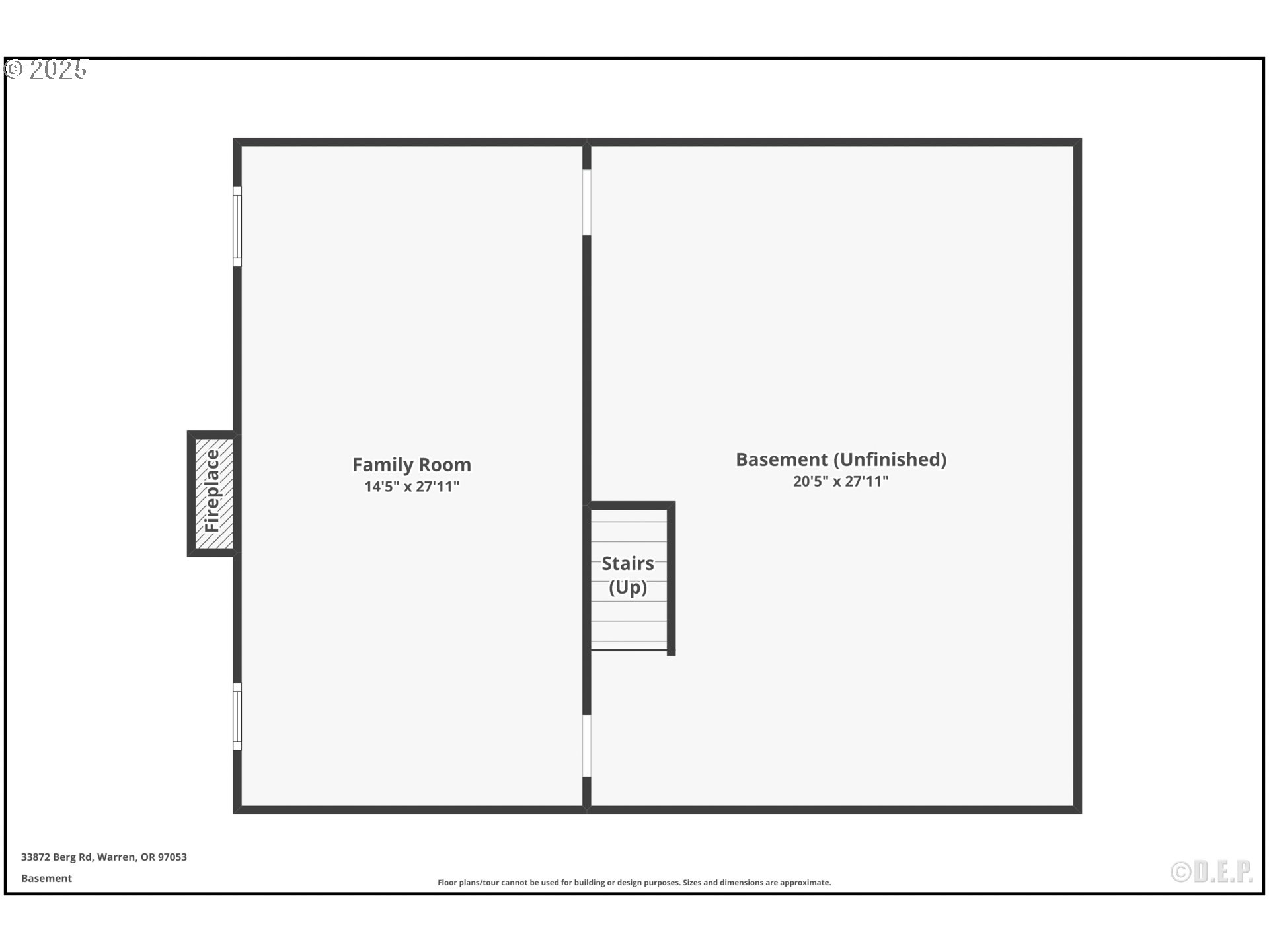 33872 Berg Road Warren, OR 97053 - Photo 36 of 36 Floor Plan