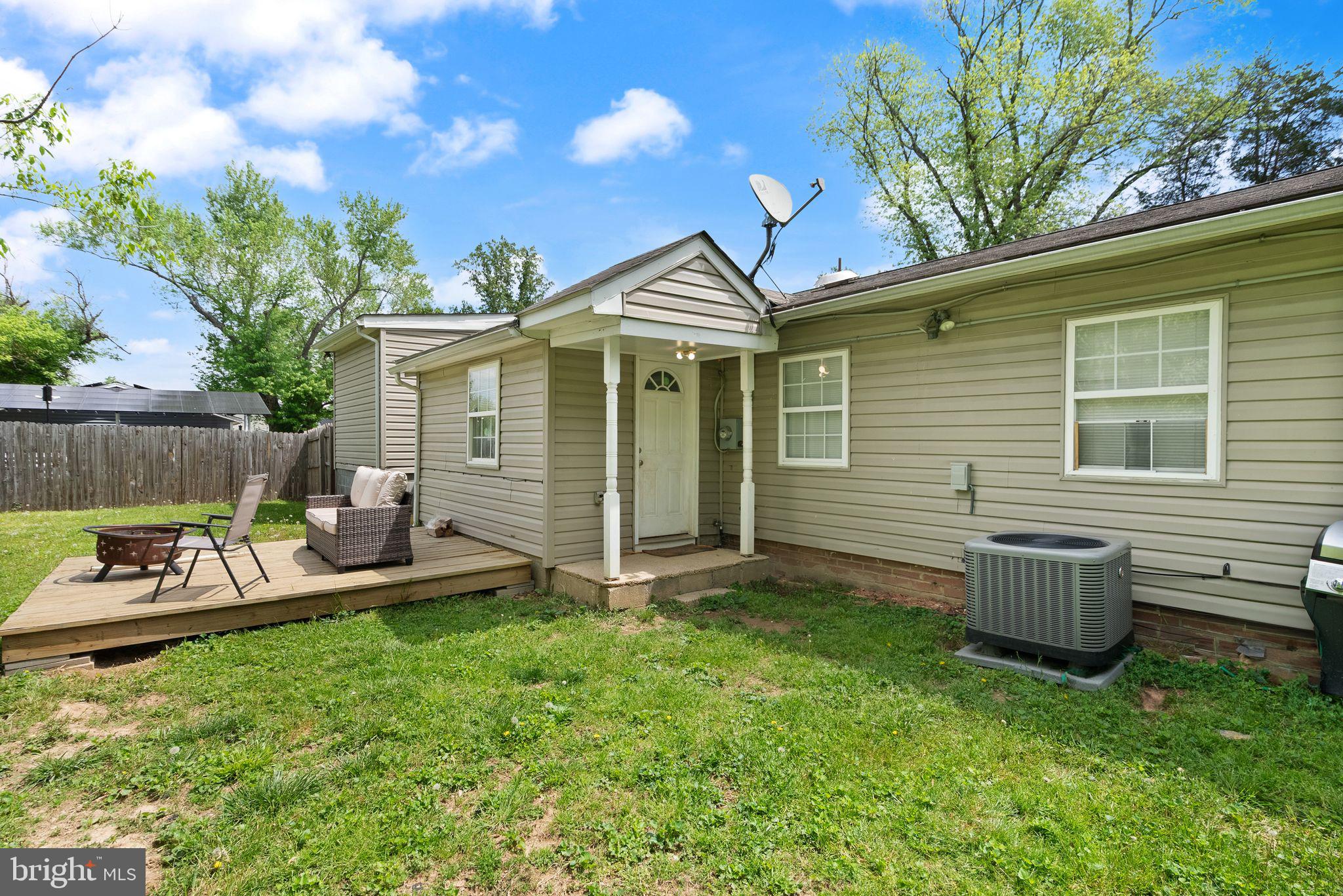 14501 Livingston Road Accokeek, MD 20607 - Photo 23 of 32 a view of a backyard with plants and a patio