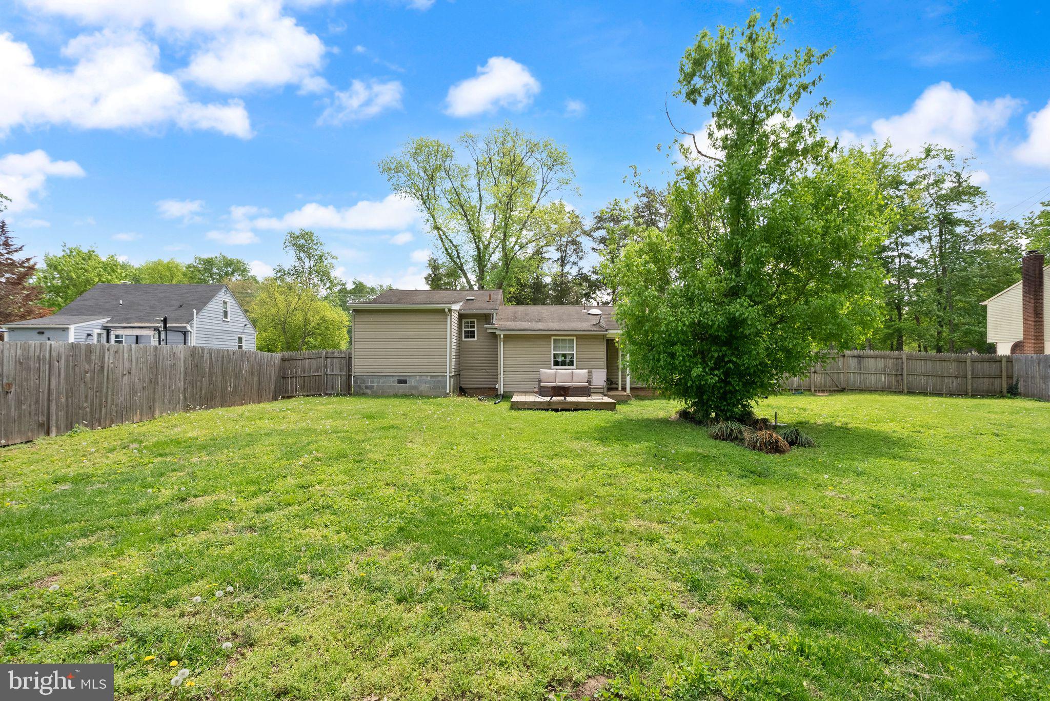 14501 Livingston Road Accokeek, MD 20607 - Photo 29 of 32 a view of a backyard with a garden