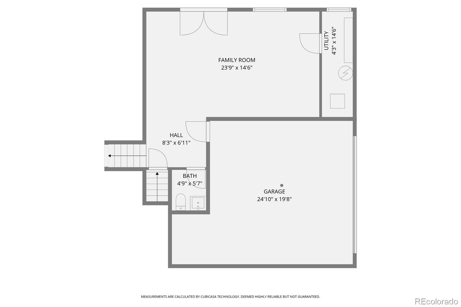 3301 South Magnolia Street Denver, CO 80224 - Photo 32 of 33 a picture of a floor plan