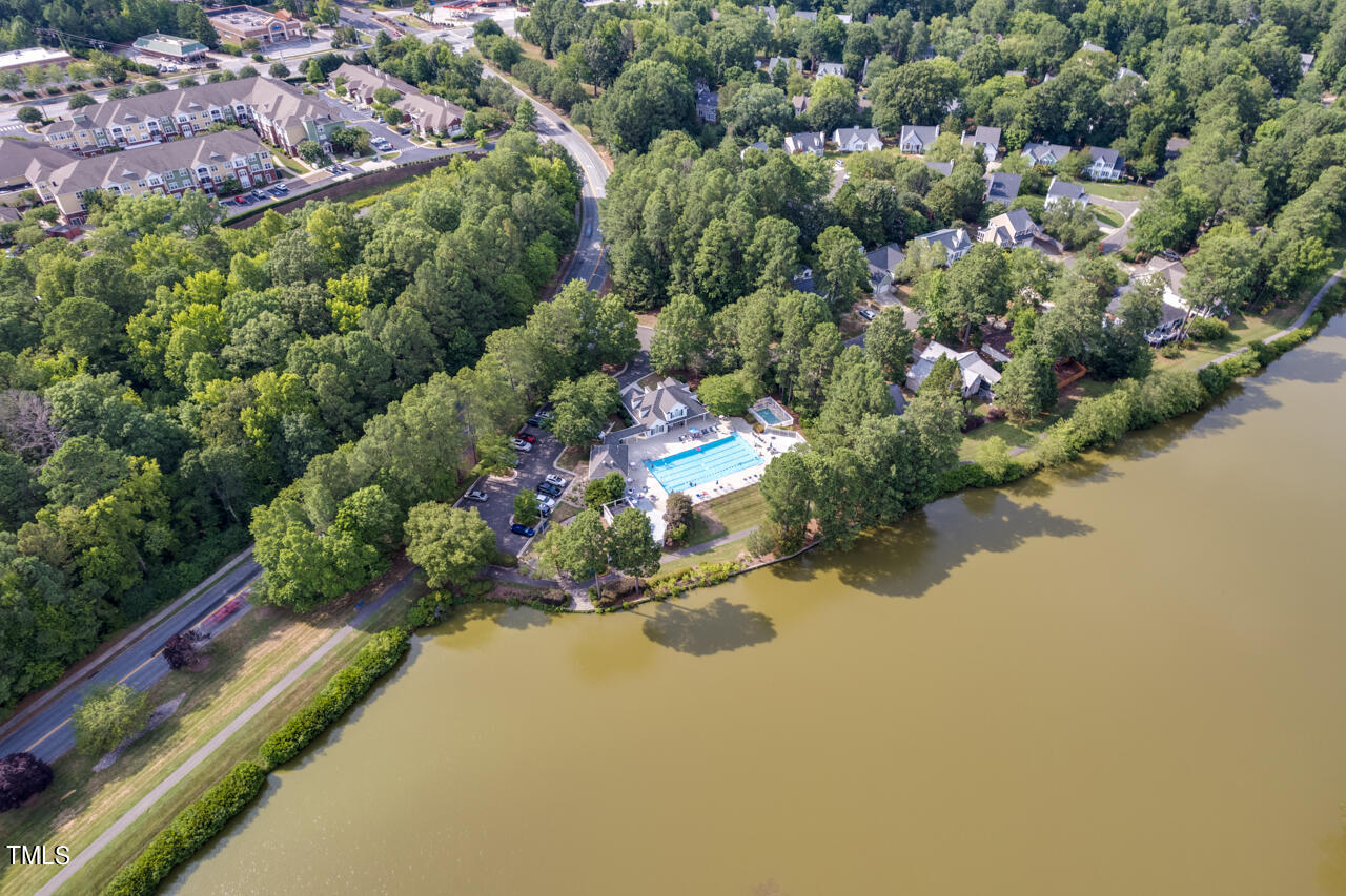 5 Caspian Court Durham, NC 27713 - Photo 48 of 48 a view of a lake with a house
