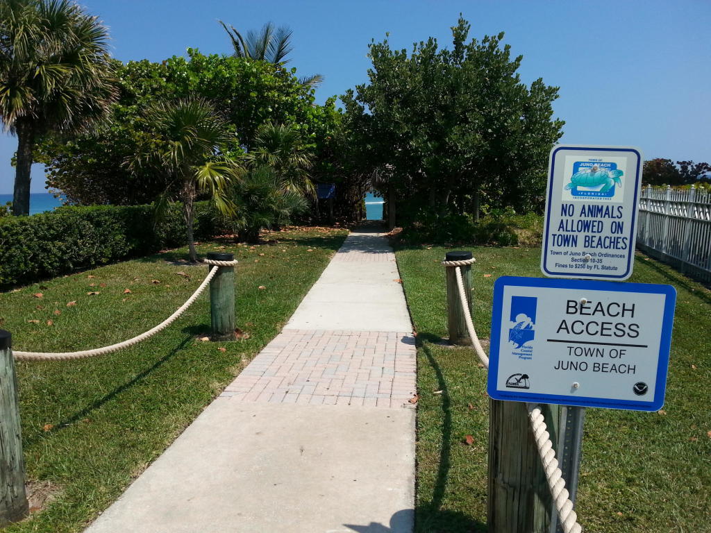 911 Ocean Drive, Unit 306 Juno Beach, FL 33408 - Photo 26 of 31 Beach access