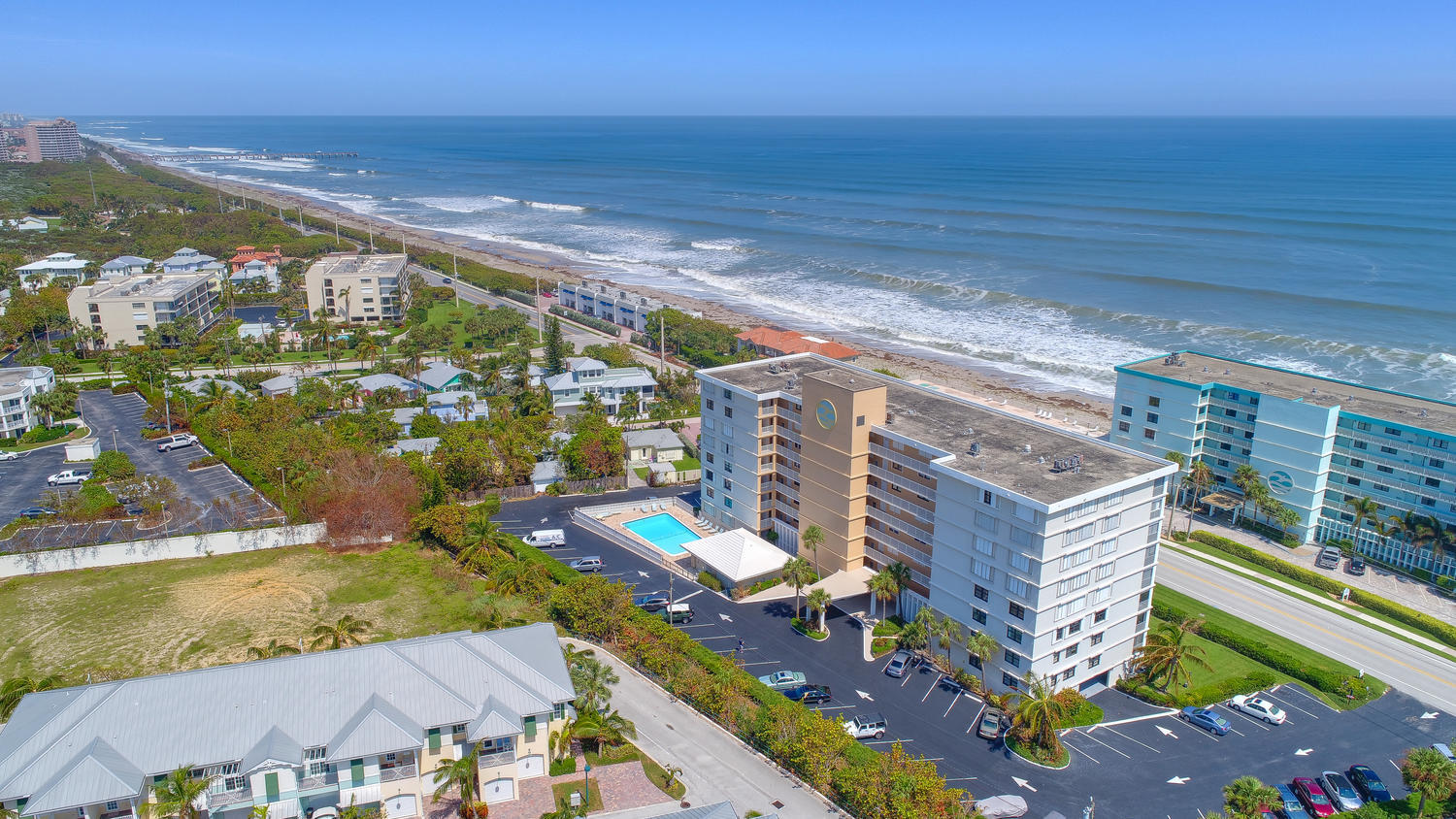 911 Ocean Drive, Unit 306 Juno Beach, FL 33408 - Photo 30 of 31 North east aerial view
