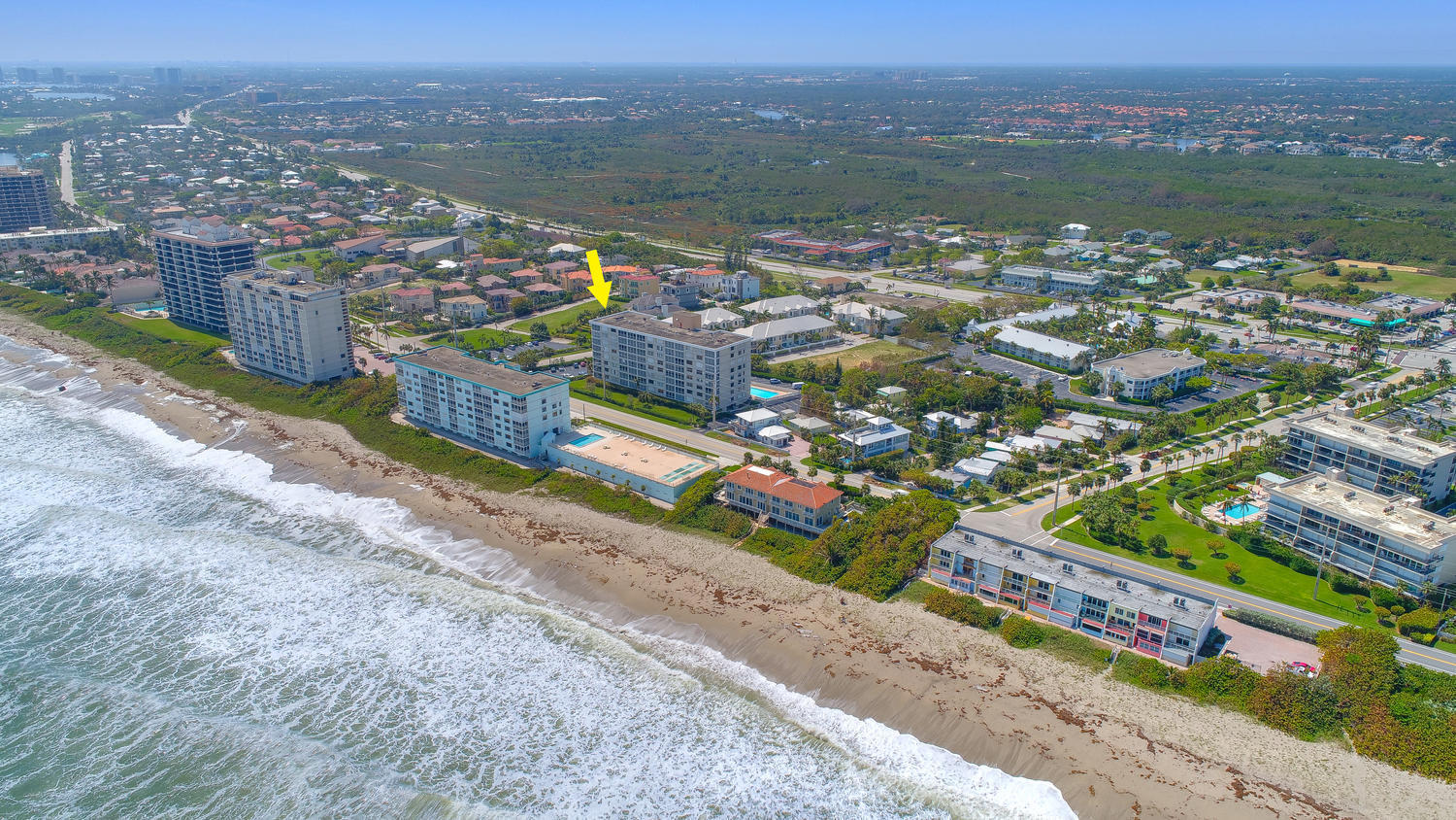 911 Ocean Drive, Unit 306 Juno Beach, FL 33408 - Photo 31 of 31 South west facing view