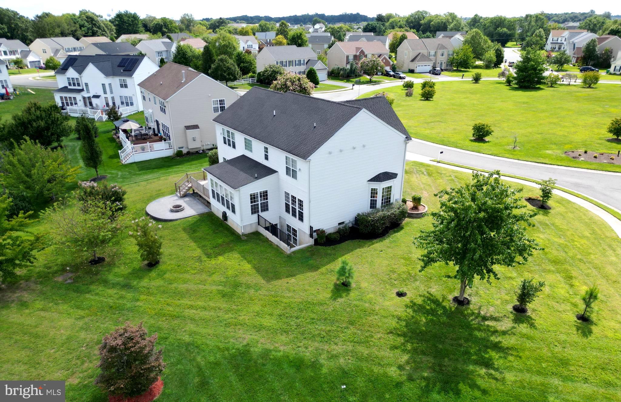 107 Newgate Circle Smyrna, DE 19977 - Photo 45 of 45 an aerial view of a house with swimming pool big yard and large trees