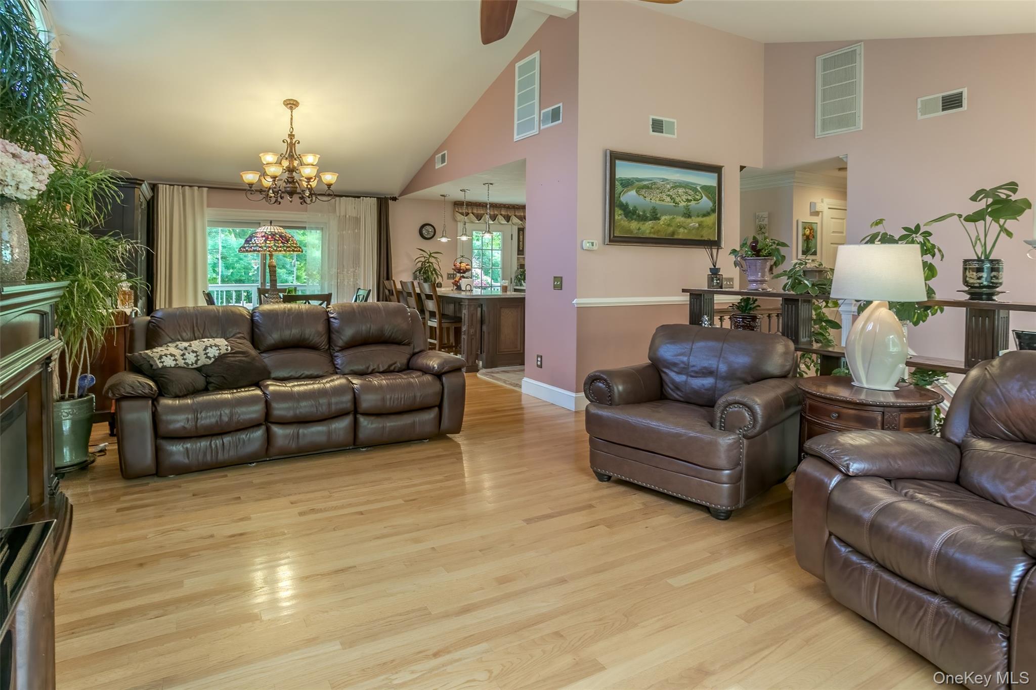 300 Mountain Lodge Road Monroe, NY 10950 - Photo 12 of 41 a living room with furniture and a chandelier