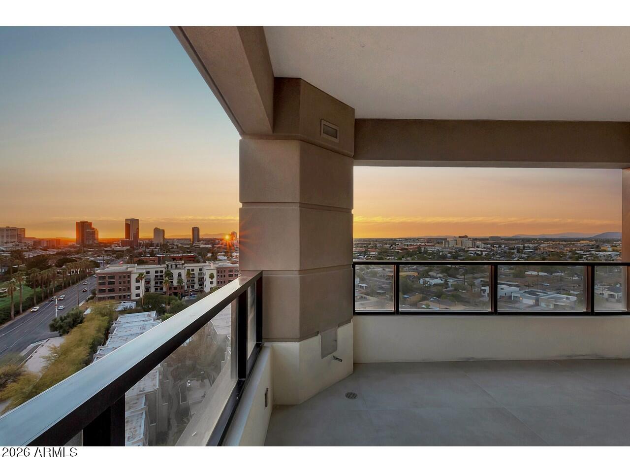 1040 East Osborn Road, Unit 1004 Phoenix, AZ 85014 - Photo 6 of 94 a view of city from balcony