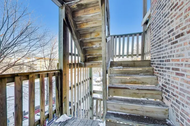 a view of entryway with staircase