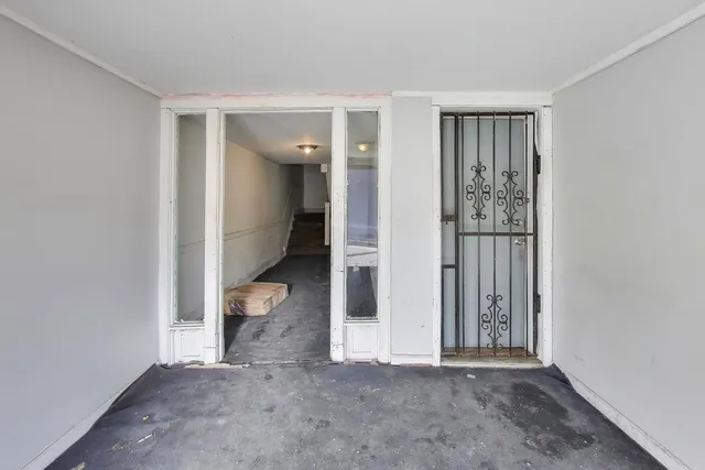 wooden floor in a room