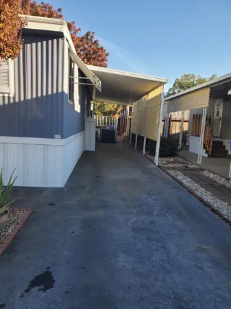 a view of a house with a porch