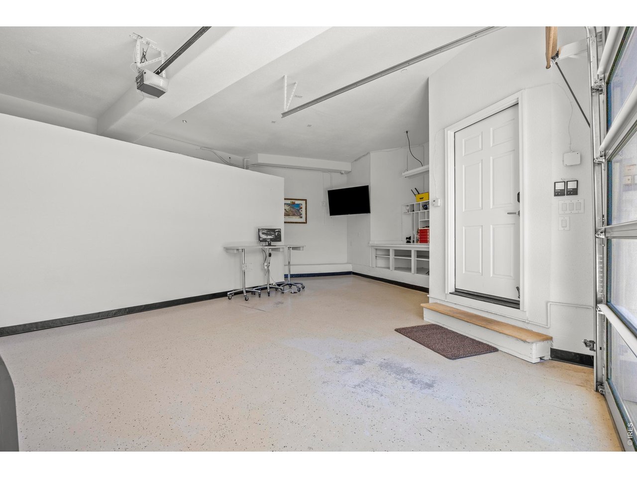 738 Wagonwheel Gap Road Boulder, CO 80302 - Photo 38 of 46 3rd garage bay with in-floor radiant heat and plumbing