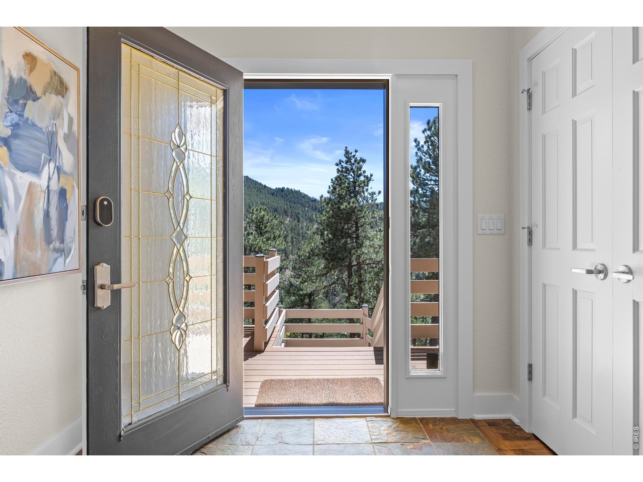 738 Wagonwheel Gap Road Boulder, CO 80302 - Photo 5 of 46 Front door view