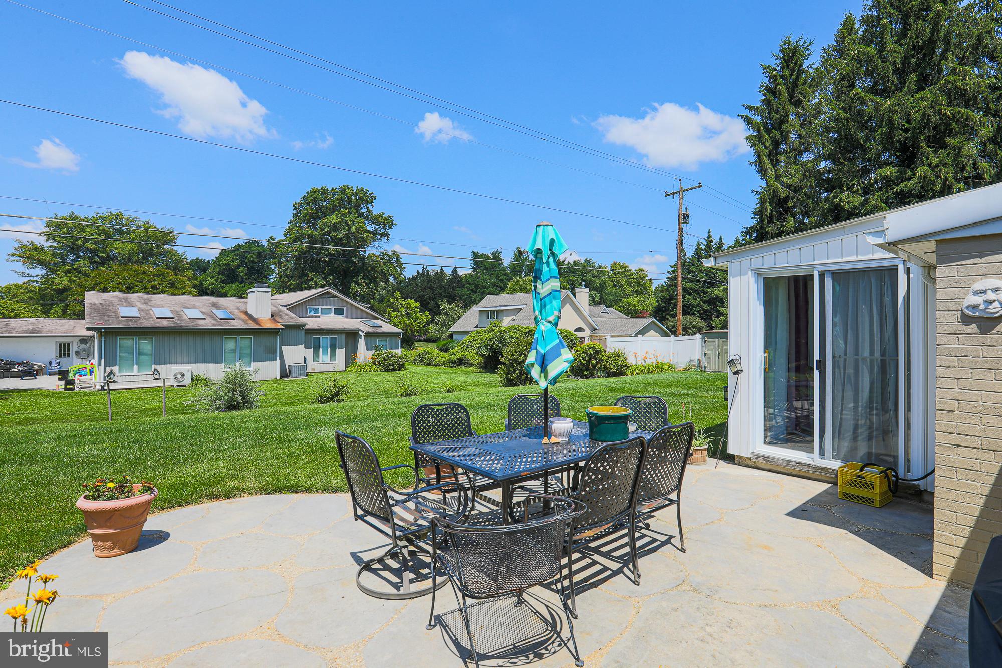 7940 Stevenson Road Pikesville, MD 21208 - Photo 44 of 55 Patio off the sunroom