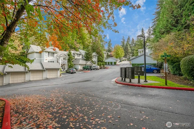 a view of swimming pool with a yard
